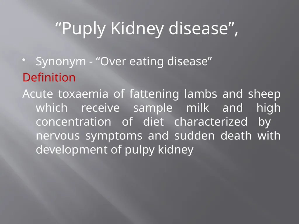 CLOSTRIDIAL DISEASES Introduction Clostridial - slide 34 of 55