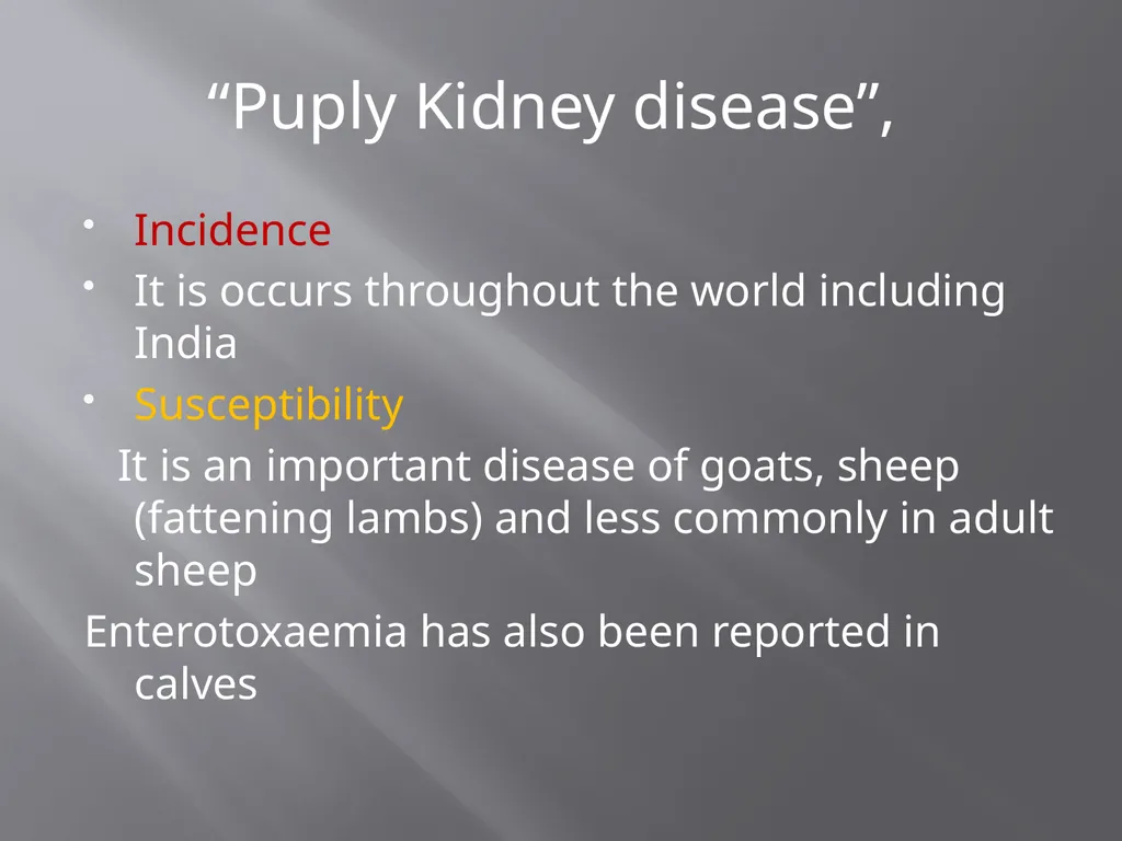 CLOSTRIDIAL DISEASES Introduction Clostridial - slide 35 of 55