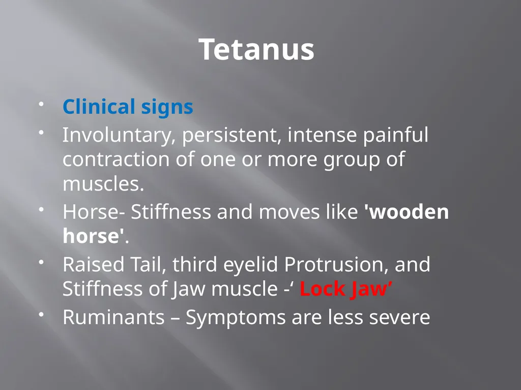 CLOSTRIDIAL DISEASES Introduction Clostridial - slide 19 of 55