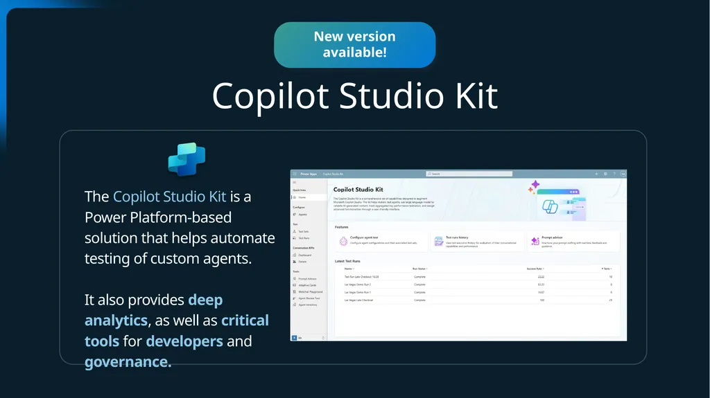 Copilot Studio Kit Overview - slide 18 of 45