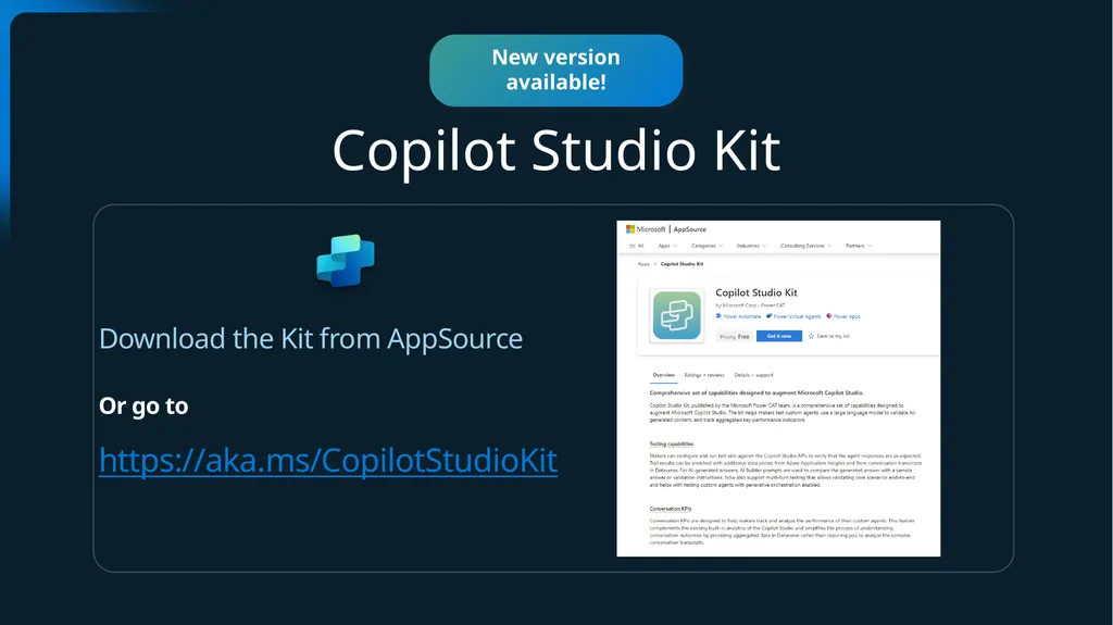 Copilot Studio Kit Overview - slide 45 of 45