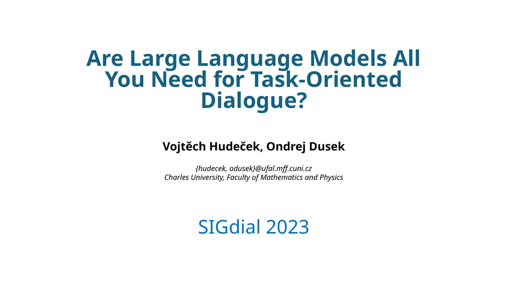 Conversational AI Acknowledgement: Slides from - slide 18 of 32