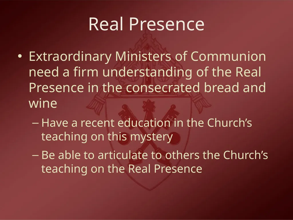 “For I received from the Lord what I also handed - slide 44 of 46