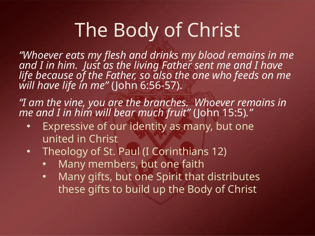 “For I received from the Lord what I also handed - slide 21 of 46