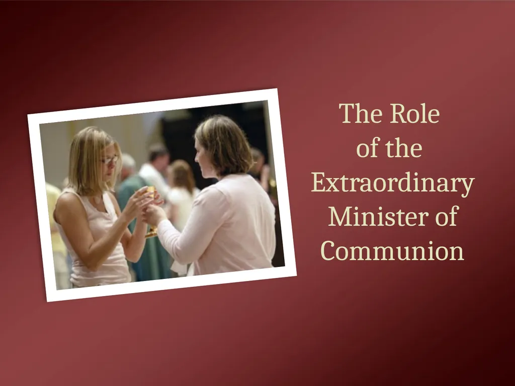 “For I received from the Lord what I also handed - slide 18 of 46