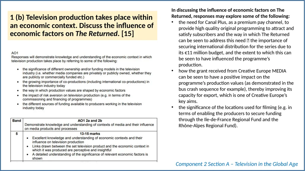 Y13 Media Studies Monday 14th January WALT: to - slide 5 of 34