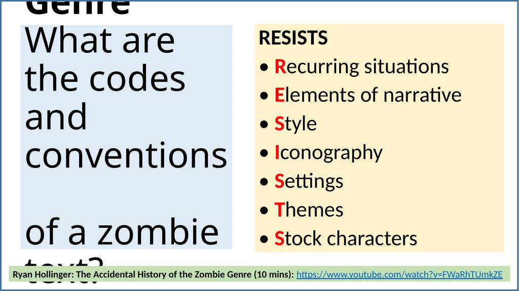 Y13 Media Studies Monday 14th January WALT: to - slide 9 of 34