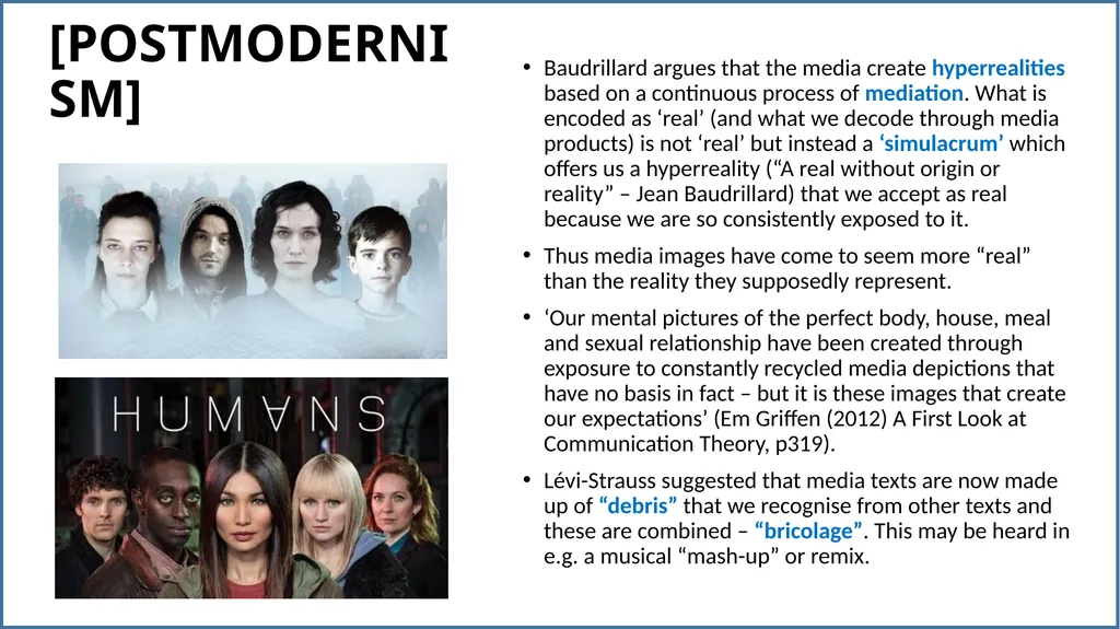 Y13 Media Studies Monday 14th January WALT: to - slide 27 of 34
