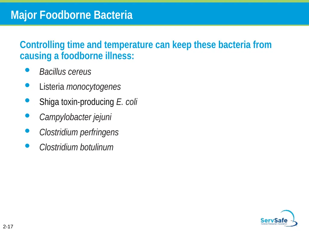 Foodborne Illnesses A foodborne illness is a - slide 39 of 118