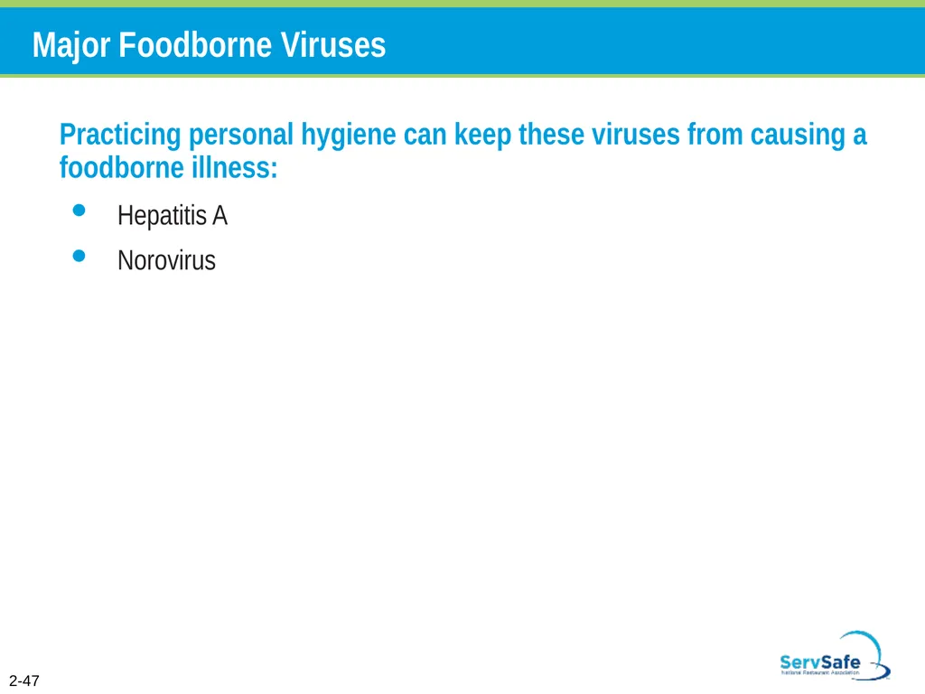 Foodborne Illnesses A foodborne illness is a - slide 69 of 118