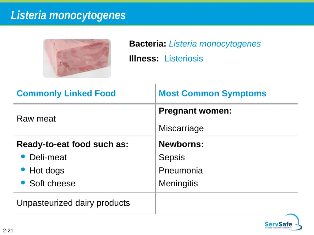 Foodborne Illnesses A foodborne illness is a - slide 43 of 118