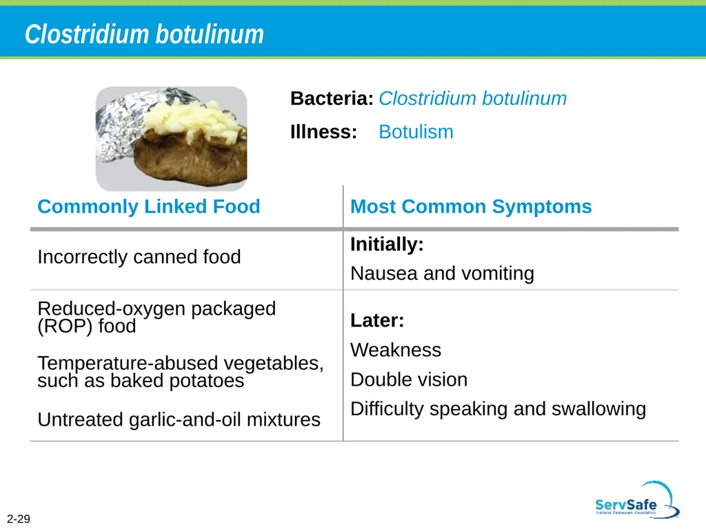Foodborne Illnesses A foodborne illness is a - slide 51 of 118