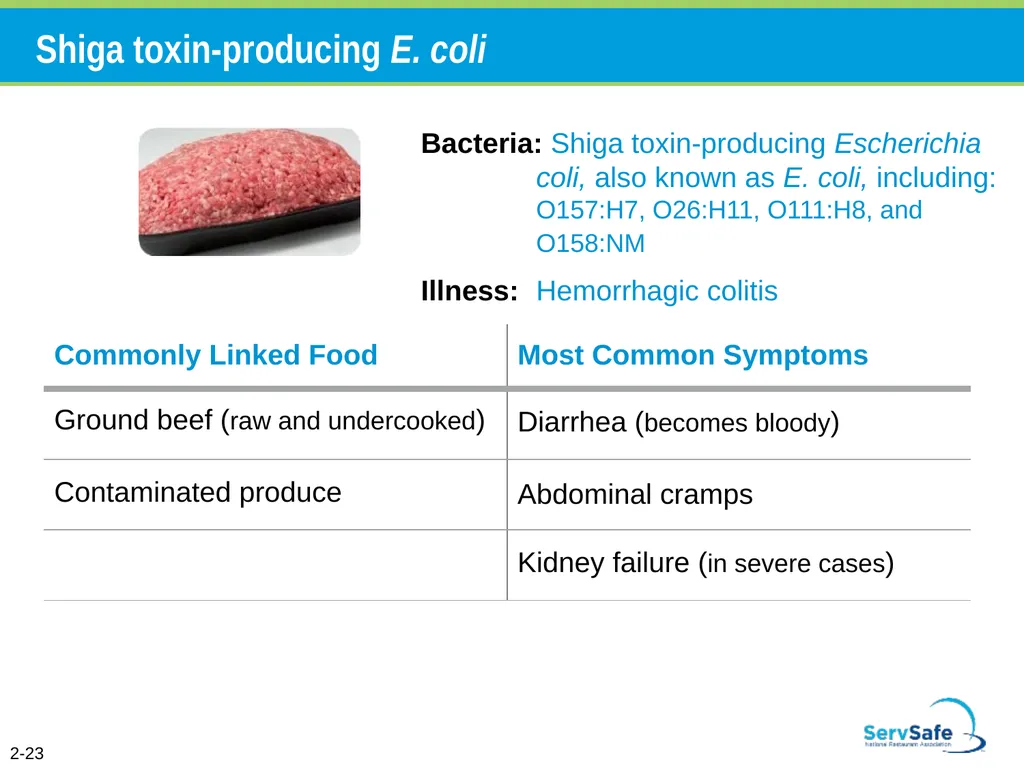 Foodborne Illnesses A foodborne illness is a - slide 45 of 118