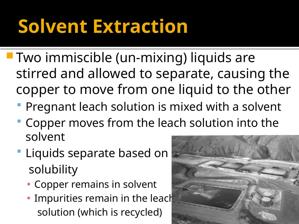 Copper Mining and Processing Learning Objectives - slide 69 of 87
