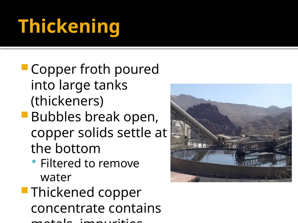 Copper Mining and Processing Learning Objectives - slide 78 of 87