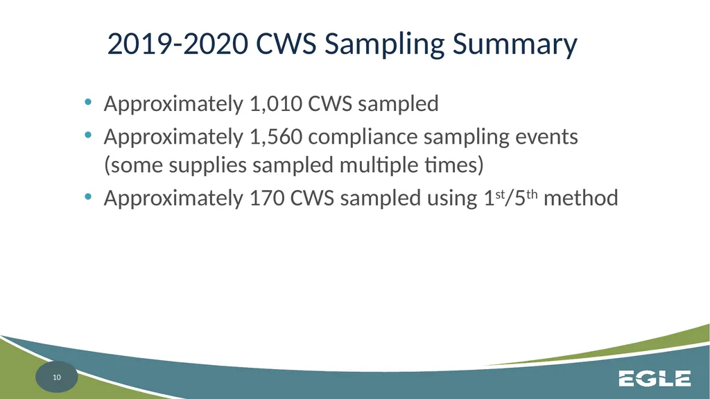 Michigan Revised Lead and Copper Rule CWS - slide 10 of 26