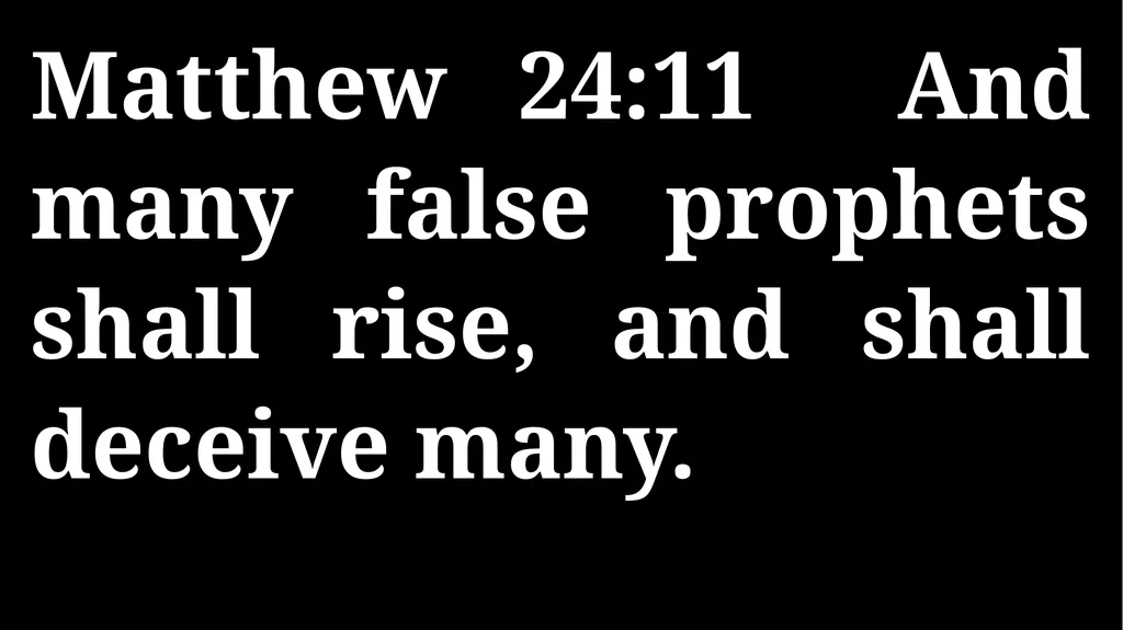 Thursday Bible Study Matthew 24:1-31 Joshua Tapp - slide 16 of 29