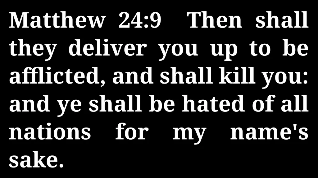 Thursday Bible Study Matthew 24:1-31 Joshua Tapp - slide 14 of 29