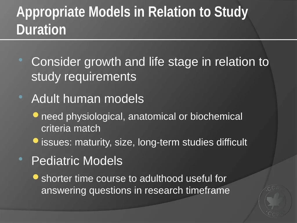CCAC Training Module on: the Ethical Use and Care - slide 10 of 18