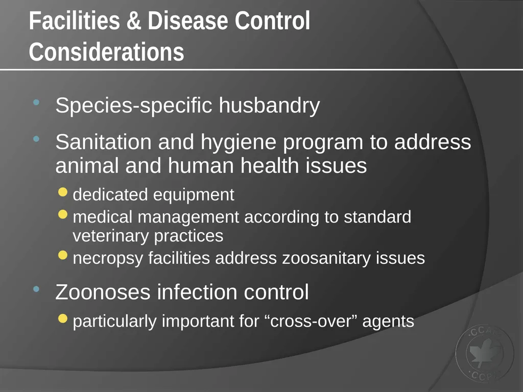 CCAC Training Module on: the Ethical Use and Care - slide 13 of 18