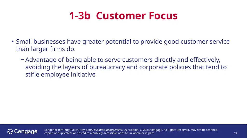 Small Business Management, 20e Chapter 1: The - slide 22 of 45