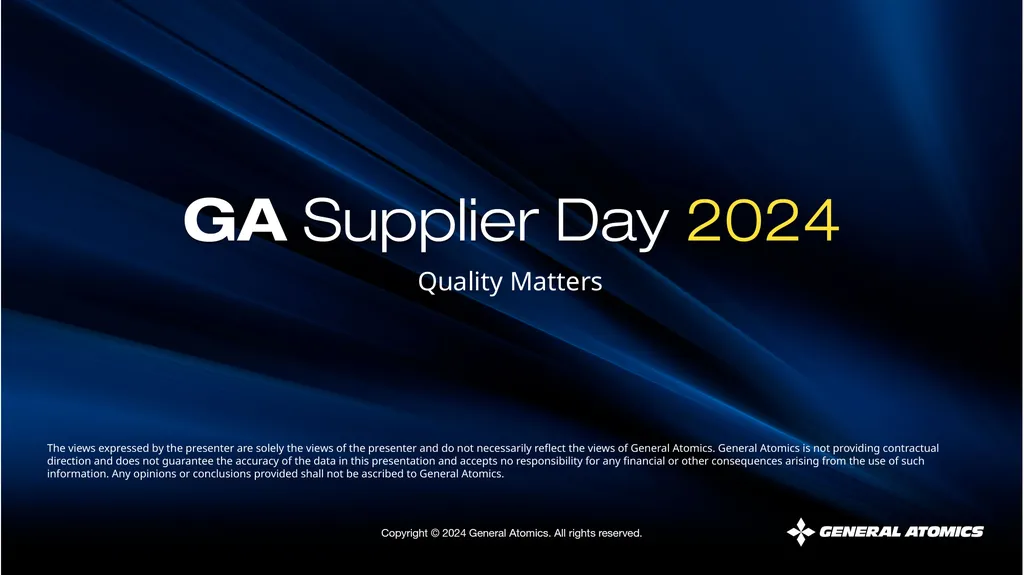 Quality Matters The views expressed by the - slide 1 of 34