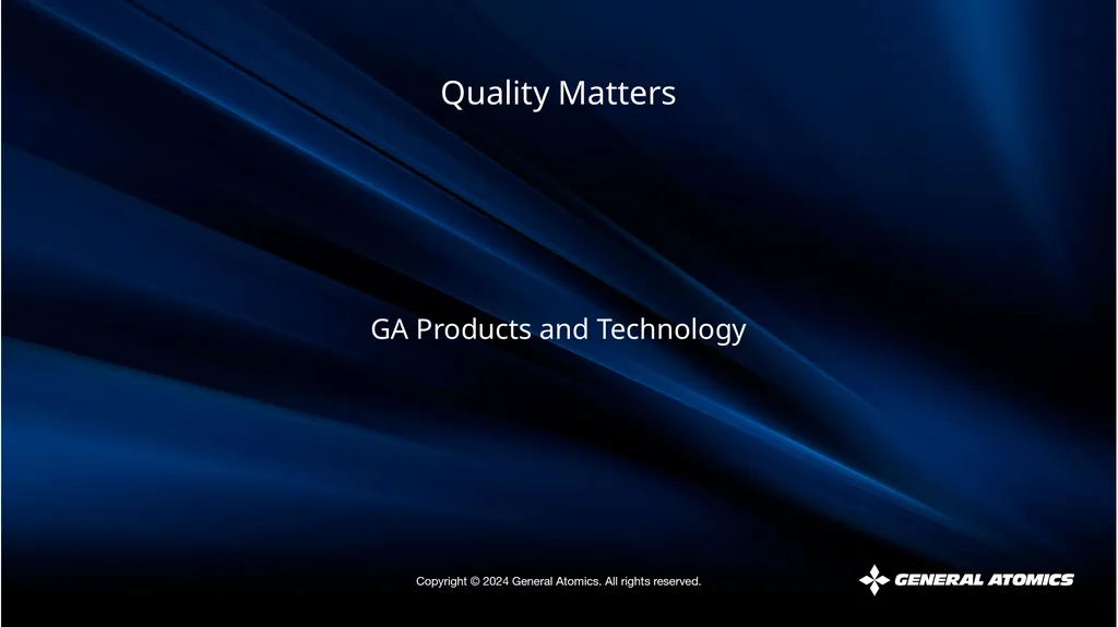 Quality Matters The views expressed by the - slide 14 of 34