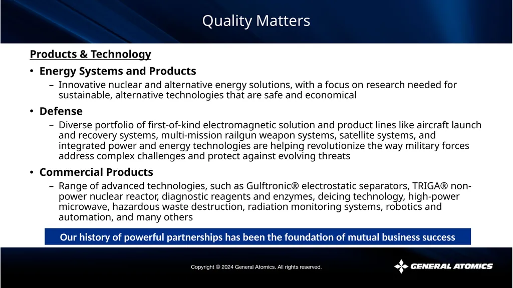 Quality Matters The views expressed by the - slide 15 of 34