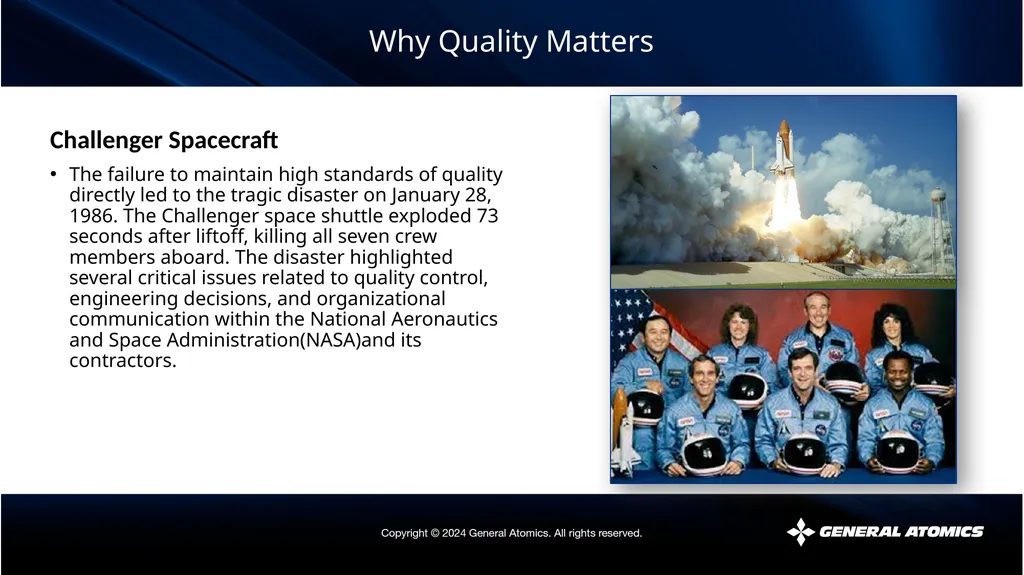 Quality Matters The views expressed by the - slide 12 of 34