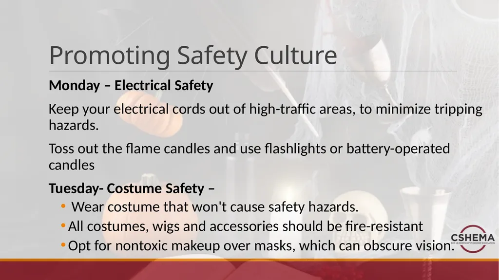 Welcome ! Safety Culture CoP Meeting Ideas to - slide 2 of 4
