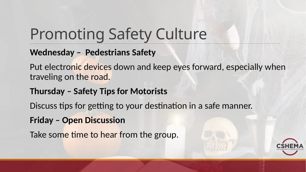 Welcome ! Safety Culture CoP Meeting Ideas to - slide 3 of 4