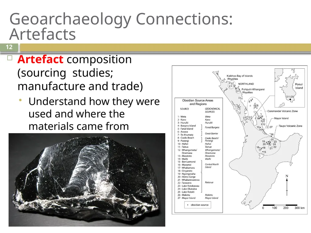 An introduction to geoarchaeology Living with - slide 12 of 27