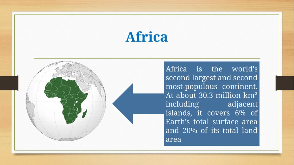 Continents Of The World Visit: - slide 4 of 11