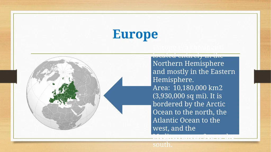 Continents Of The World Visit: - slide 8 of 11