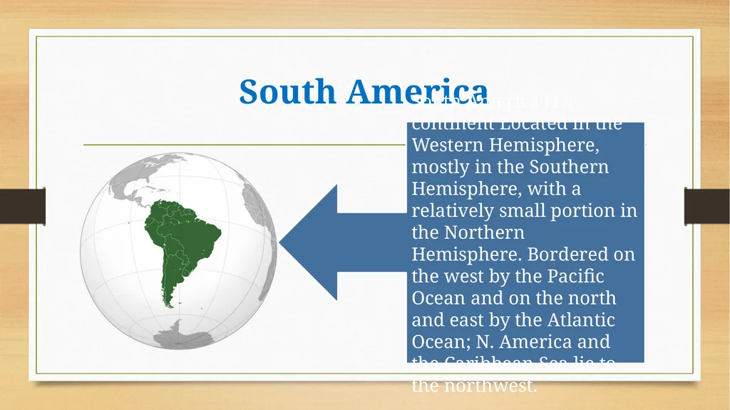 Continents Of The World Visit: - slide 10 of 11