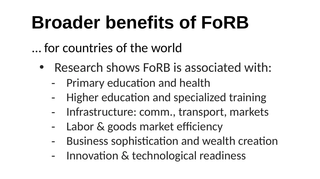 The FoRB Pledge Corporate Pledge in Support of - slide 19 of 30