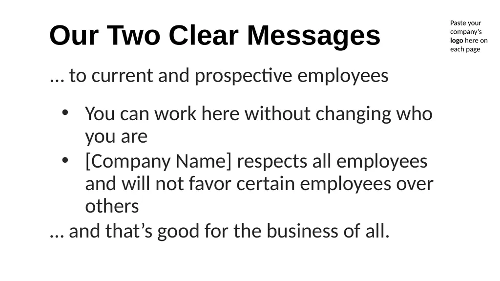 The FoRB Pledge Corporate Pledge in Support of - slide 29 of 30