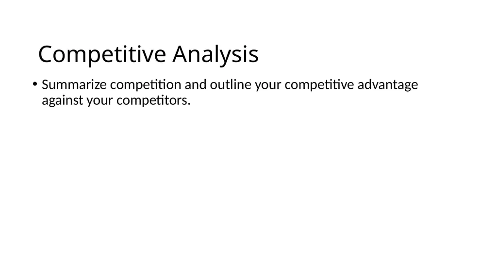 Business Plan Template Teams of prospective - slide 8 of 17
