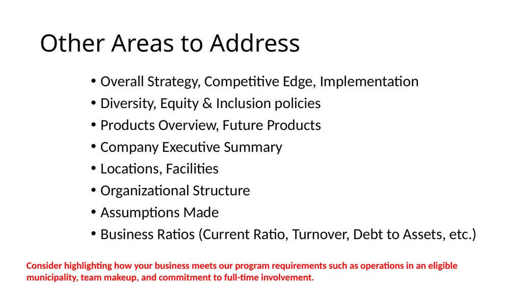 Business Plan Template Teams of prospective - slide 16 of 17