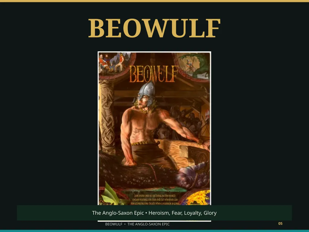 BEOWULF ENTER THE HEROIC WORLD What makes someone - slide 5 of 43