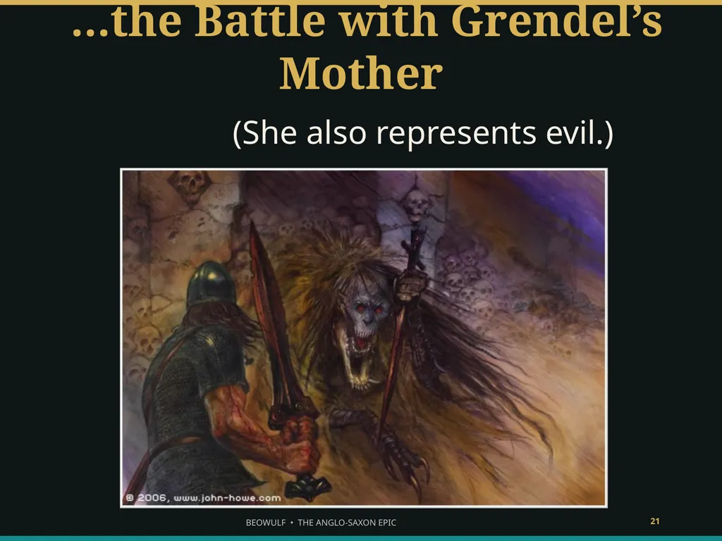 BEOWULF ENTER THE HEROIC WORLD What makes someone - slide 21 of 43