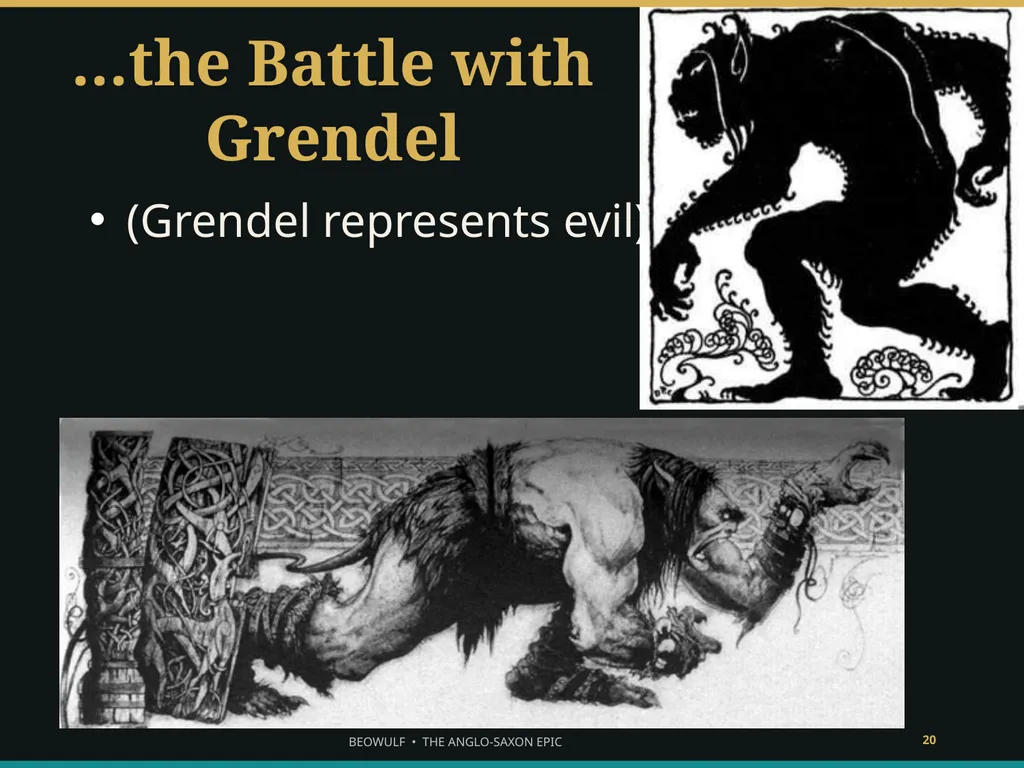 BEOWULF ENTER THE HEROIC WORLD What makes someone - slide 20 of 43