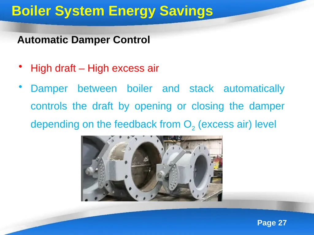 Energy Efficiency in Boiler System Boilers - slide 27 of 55