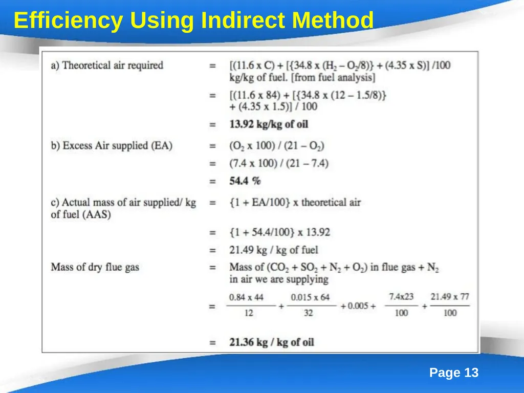 Energy Efficiency in Boiler System Boilers - slide 13 of 55