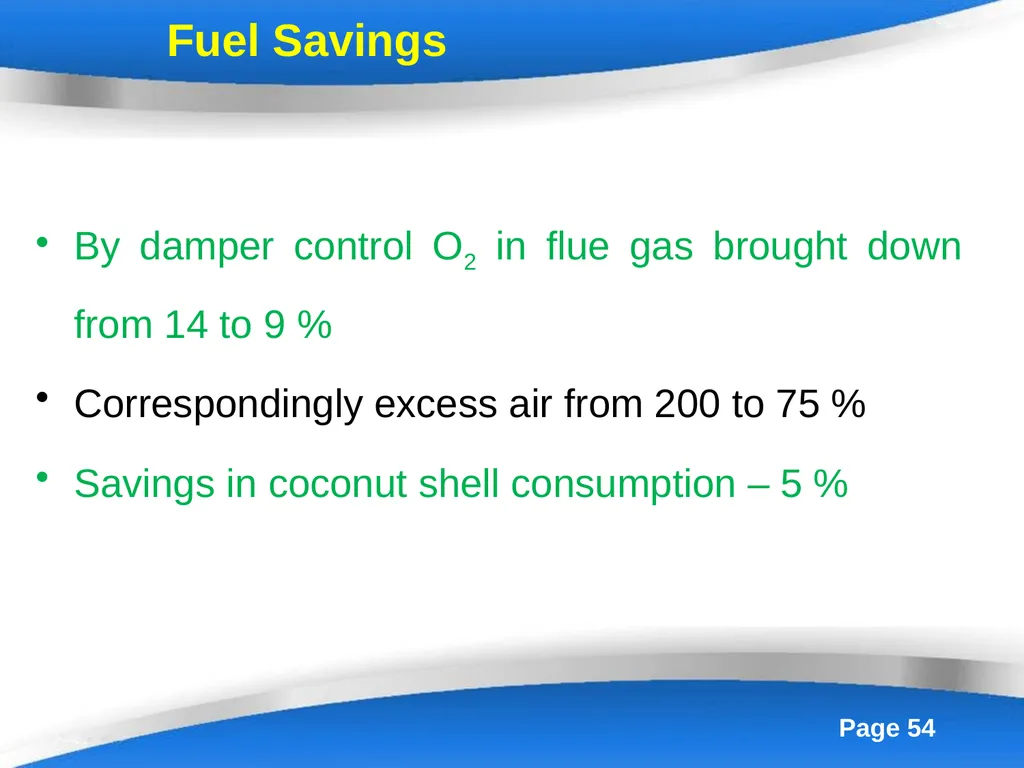 Energy Efficiency in Boiler System Boilers - slide 54 of 55