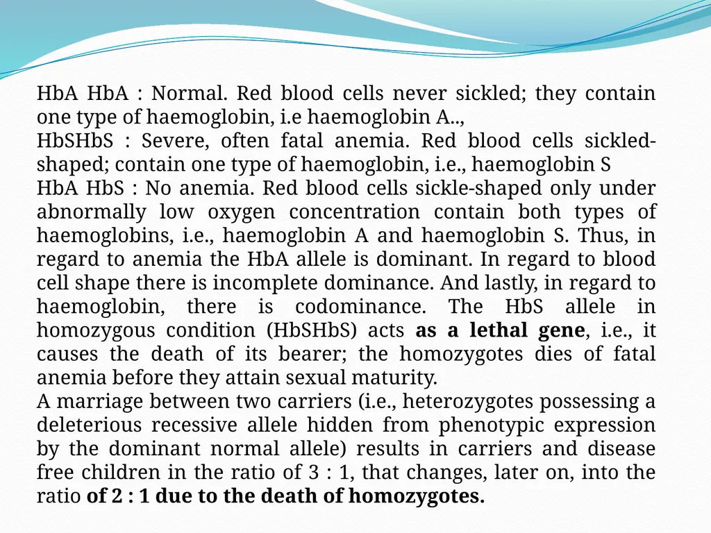 genetic course lecture (3) Modified Mendelian - slide 15 of 18