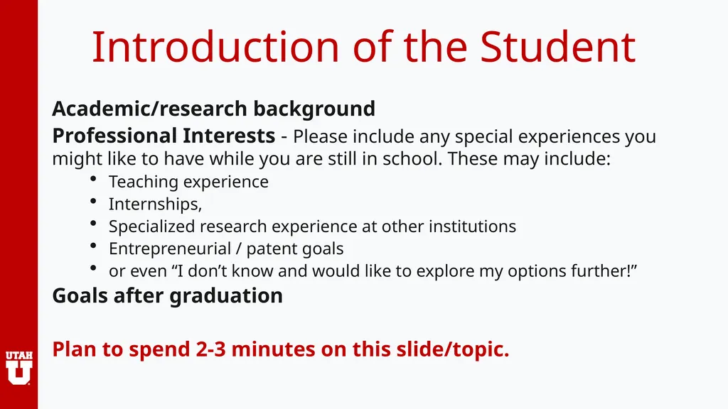 Notes to the Student Best Practices Before the - slide 7 of 14