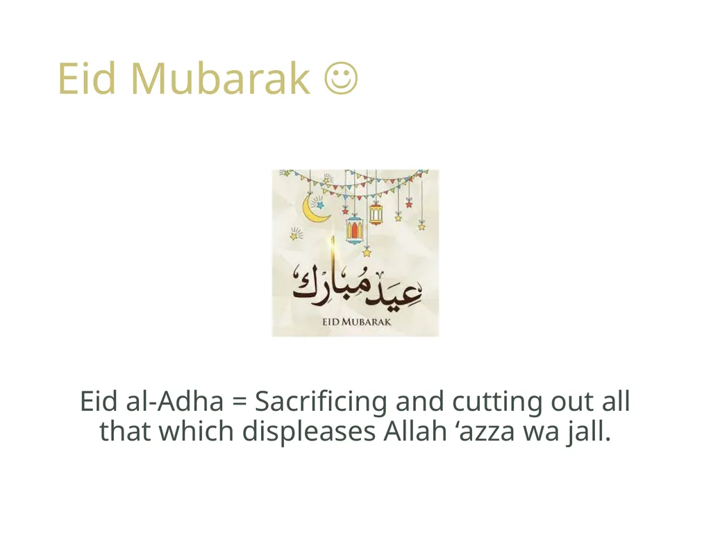 Dhikr & Qurbani Part II: KS3 Y8 /Y9 LOs To - slide 8 of 13