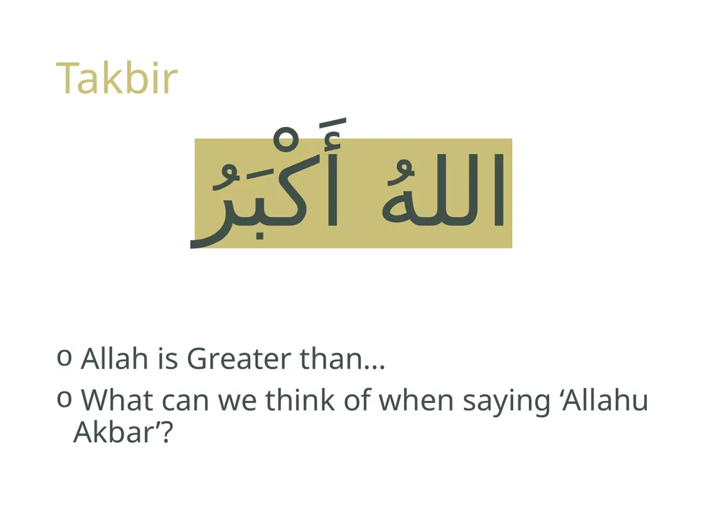 Dhikr & Qurbani Part II: KS3 Y8 /Y9 LOs To - slide 10 of 13