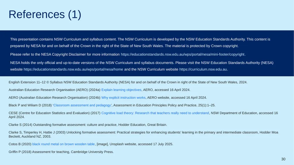 1 Instructions for use This resource is not a - slide 30 of 33